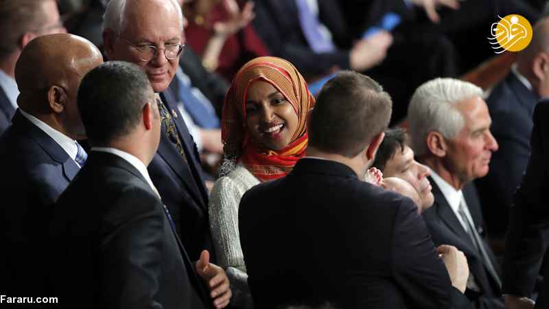 (تصویر) اولین نماینده زن محجبه در مجلس آمریکا سوگند خورد