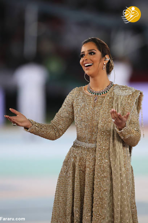 (تصاویر) خواننده زن مراسم افتتاحیه جام ملت‌های آسیا که بود؟