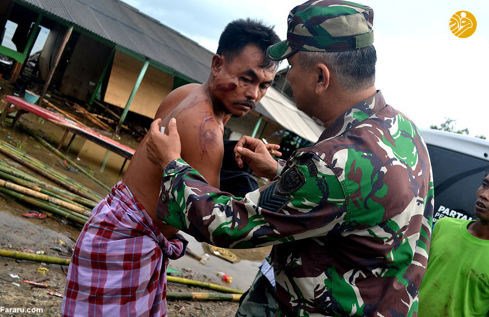 (تصاویر) سونامی با اندونزی چه کرد؟