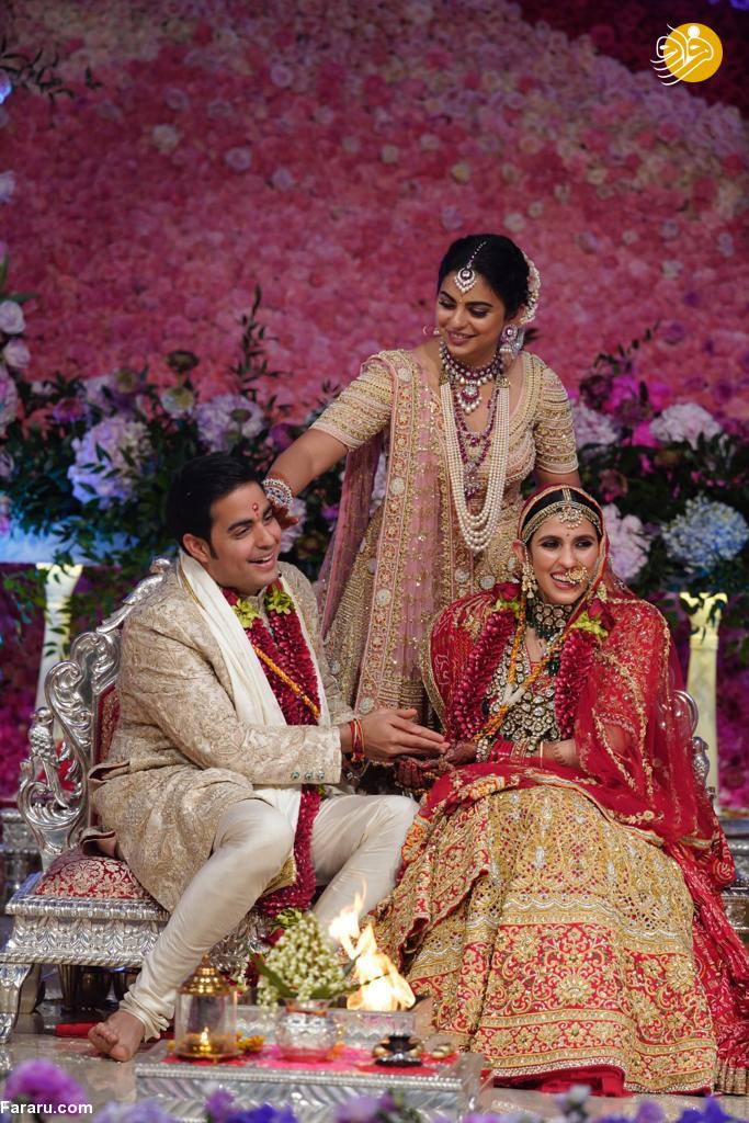 جشن عروسی فرزند ثروتمندترین مرد آسیا+تصاویر