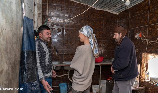 (تصاویر) دیدار همسر بشار اسد با مردم شهر حمص