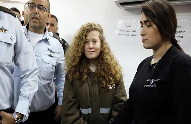 عهد التمیمی، دختر معترض فلسطینی آزاد شد