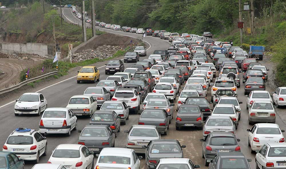 اعمال محدودیت ترافیکی در جاده قم و هراز از بعدازظهر