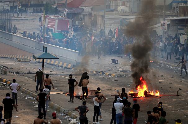 درگیری و اعتراضات عراق؛ ۱۹ کشته و ۴۰۰ زحمی