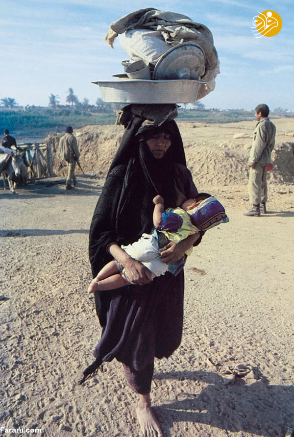 تصاویری دردناک از حضور زنان در جنگ ایران و عراق