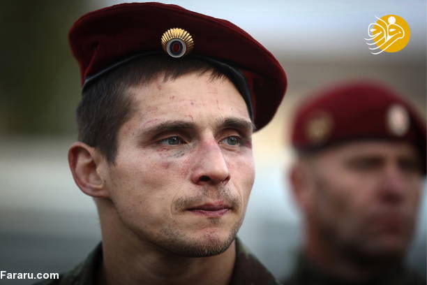 (تصاویر) مبارزه کماندوهای روس بر سر یک کلاه در جهنم