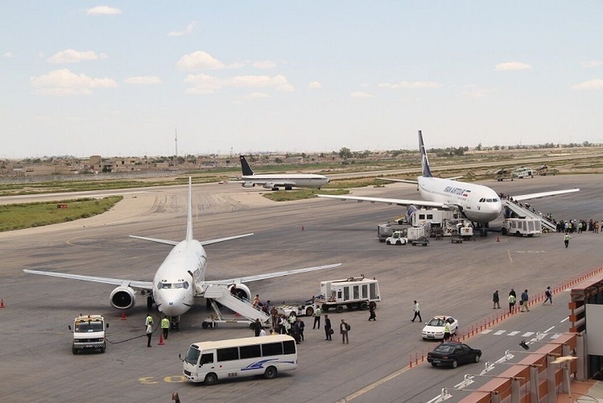 لغو و تاخیر 5 پرواز فرودگاه اهواز به دلیل شرایط نامناسب جوی