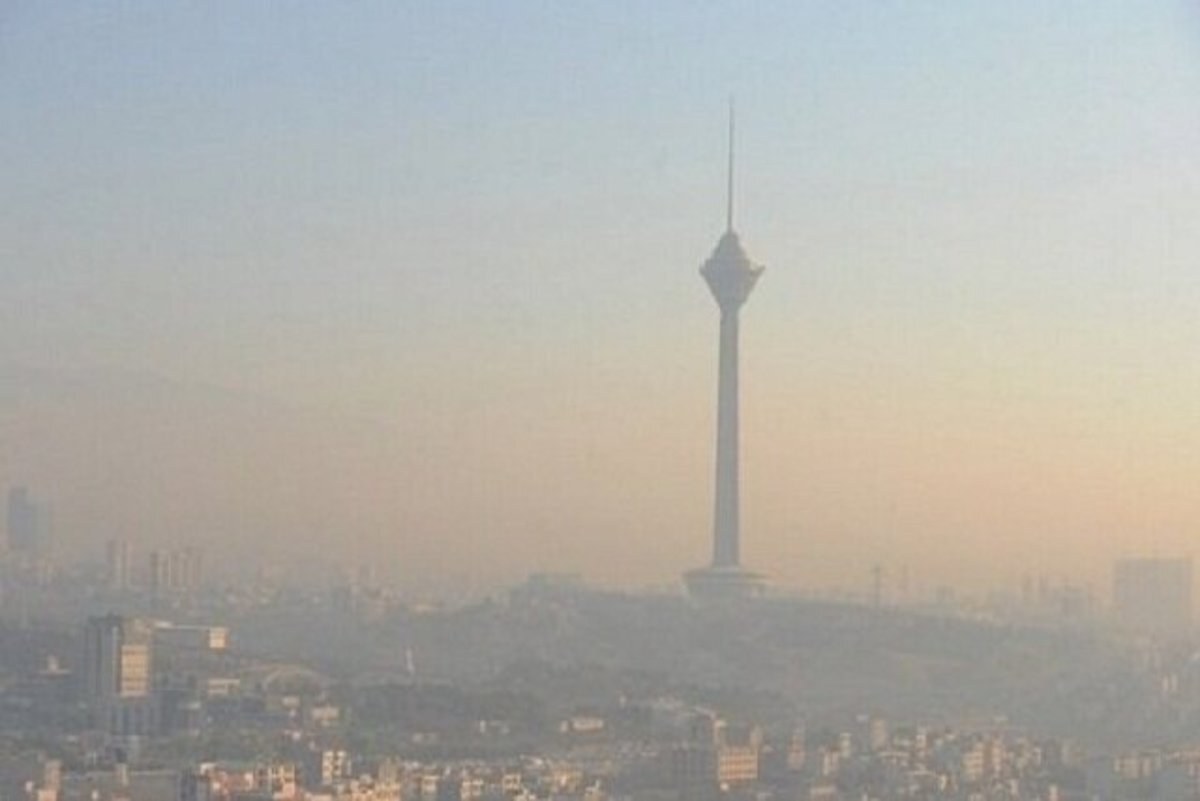 کیفیت «نارنجی» هوای تهران در ۱۱ ایستگاه