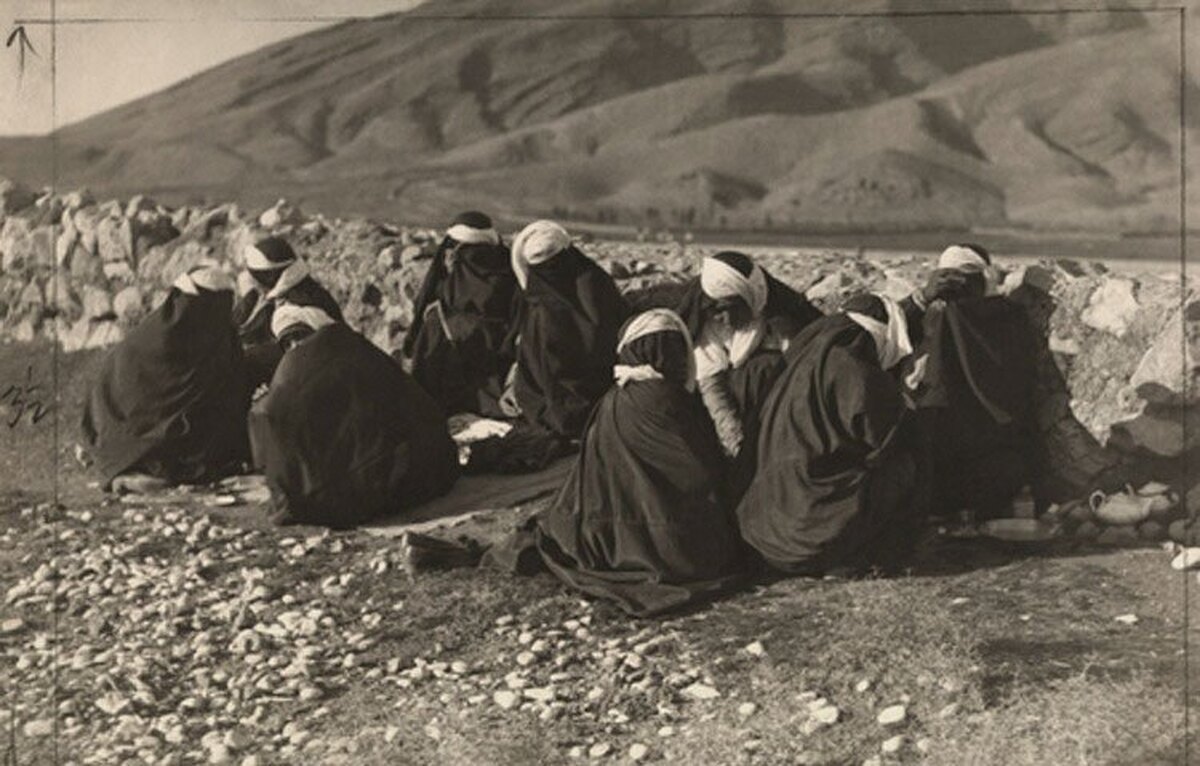 (تصویر) مهمانی چای زنان قاجار