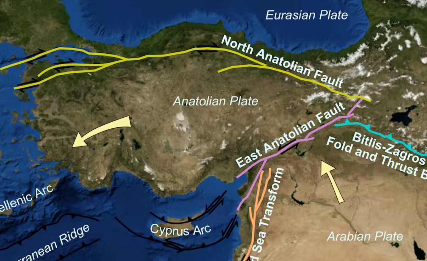 چرا و چگونه زمین لرزه ترکیه – سوریه رخ داد؟