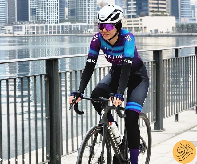 دوچرخه ۹۰۰میلیونی اماراتی‌ها برای دختر ایرانی