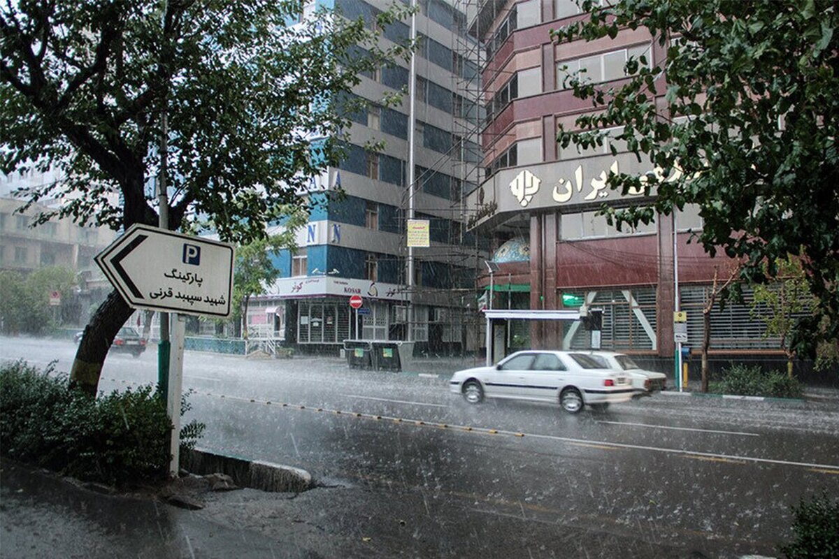 هشدار هواشناسی درباره بارش باران در تهران