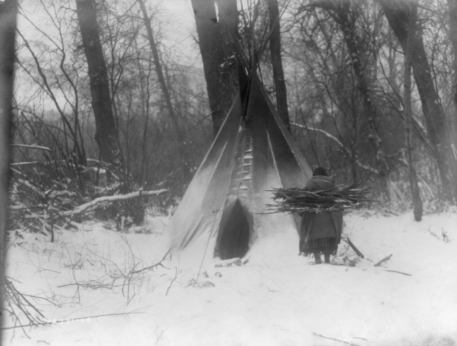 تصاویری از زندگی بومیان آمریکا بیش از صد سال قبل