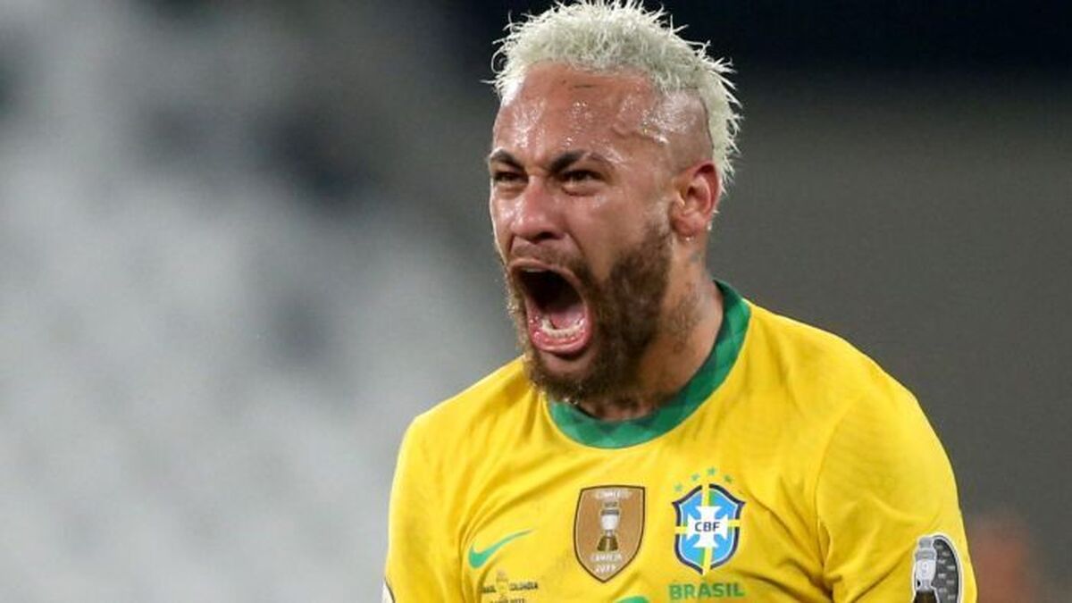 اشک فوق ستاره برزیل بعد از حذف + فیلم و تصاویر