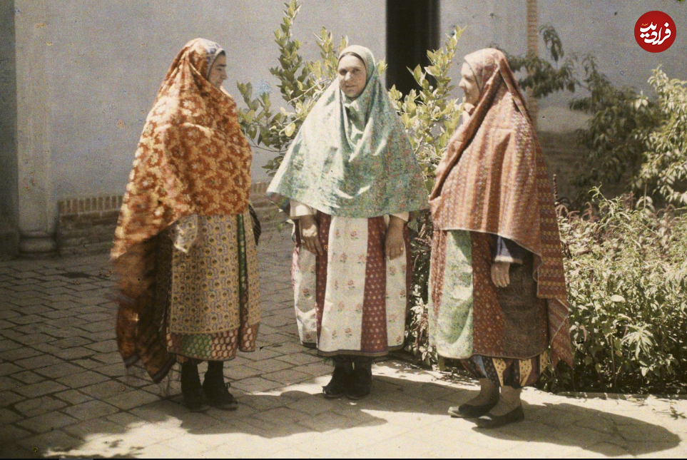 عکس‌های رنگی از ایرانِ صد سال قبل