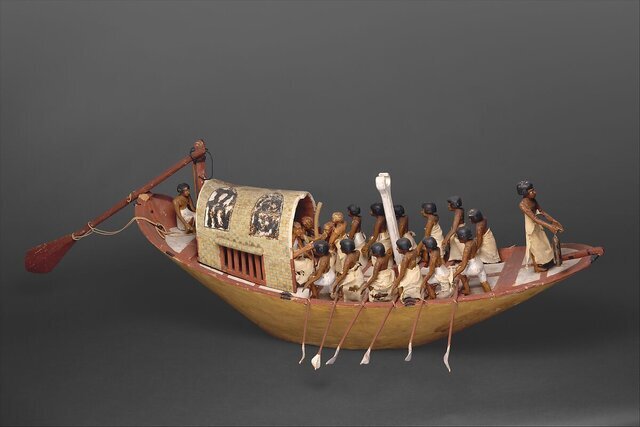 (تصاویر) جزئیاتی از قایق اشراف‌زاده مصری