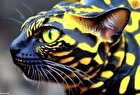 عکس جنجالی از گربه مار؛ نادرترین گونه از گربه سانان روی زمین