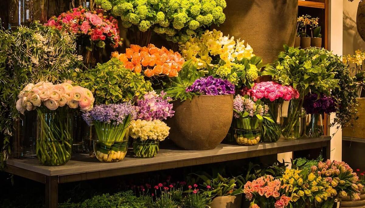 افتتاح بازار گل در غرب تهران