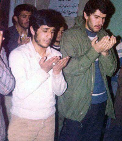 احمدی نژاد و صادق محصولی در دوران جوانی