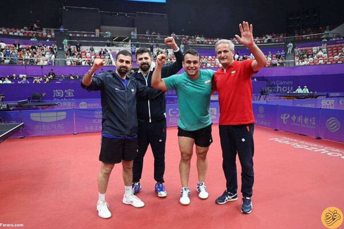پیروزی درخشان پینگ‌پنگ بازان ایران در قهرمانی جهان