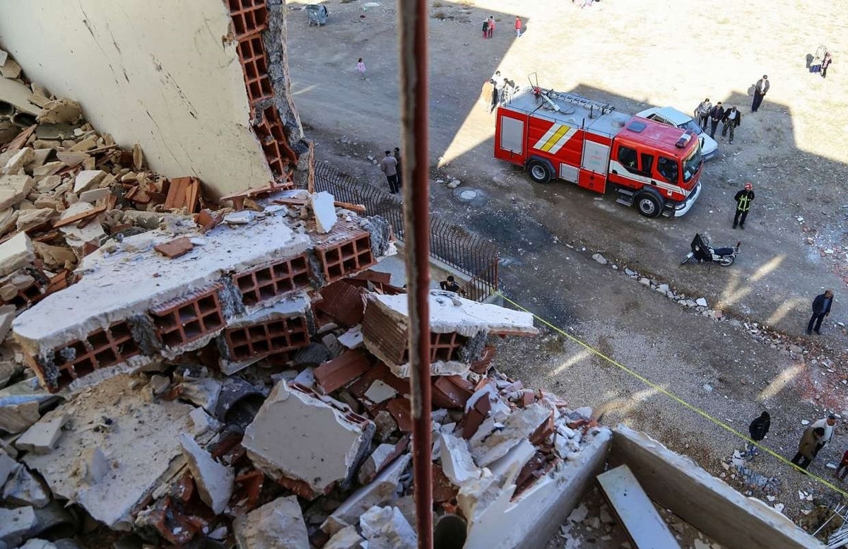 (ویدیو) انفجار شدید منزل مسکونی بجنورد دو مصدوم داشت