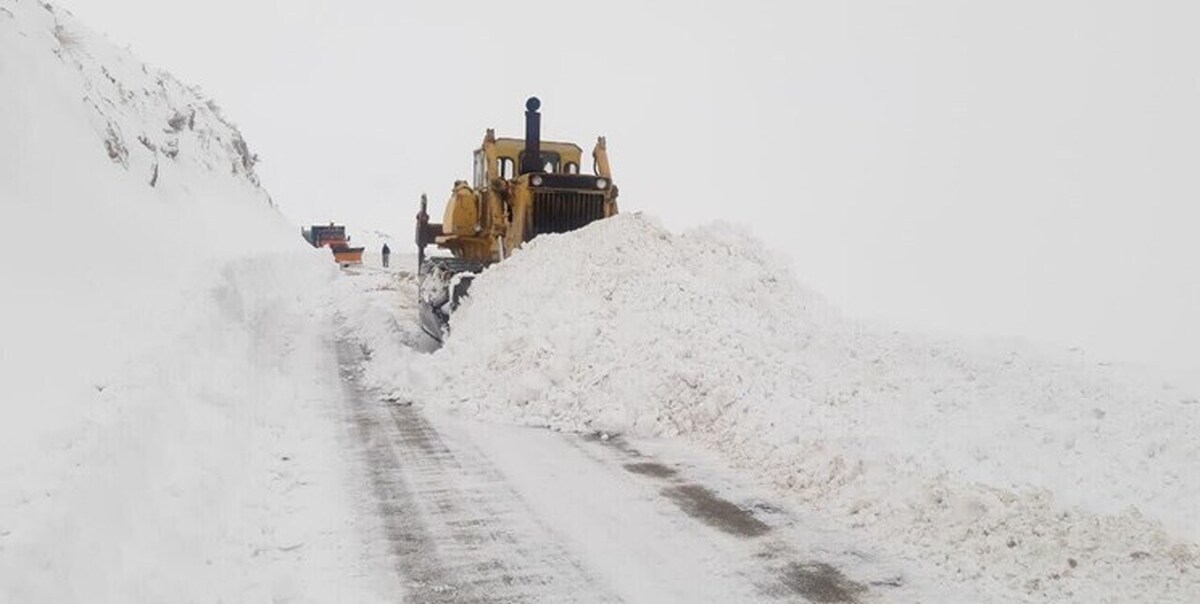 برف راه چند روستای البرز را مسدود کرد