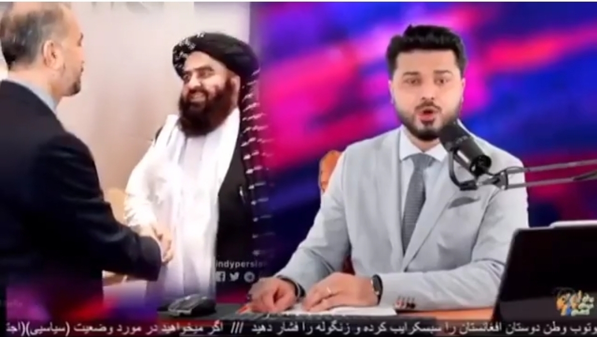 (ویدئو) واکنش پرویز پرستویی به خط و نشان کشیدن مجری طالبان