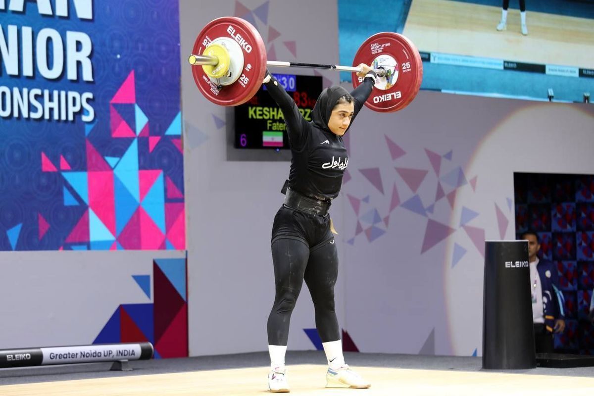تاریخ‌سازی دختر وزنه‌برداری ایران در آسیا