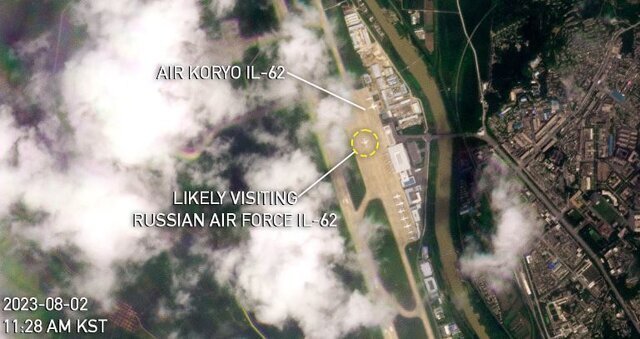  حضور مرموز هواپیمای روسیه در کره شمالی