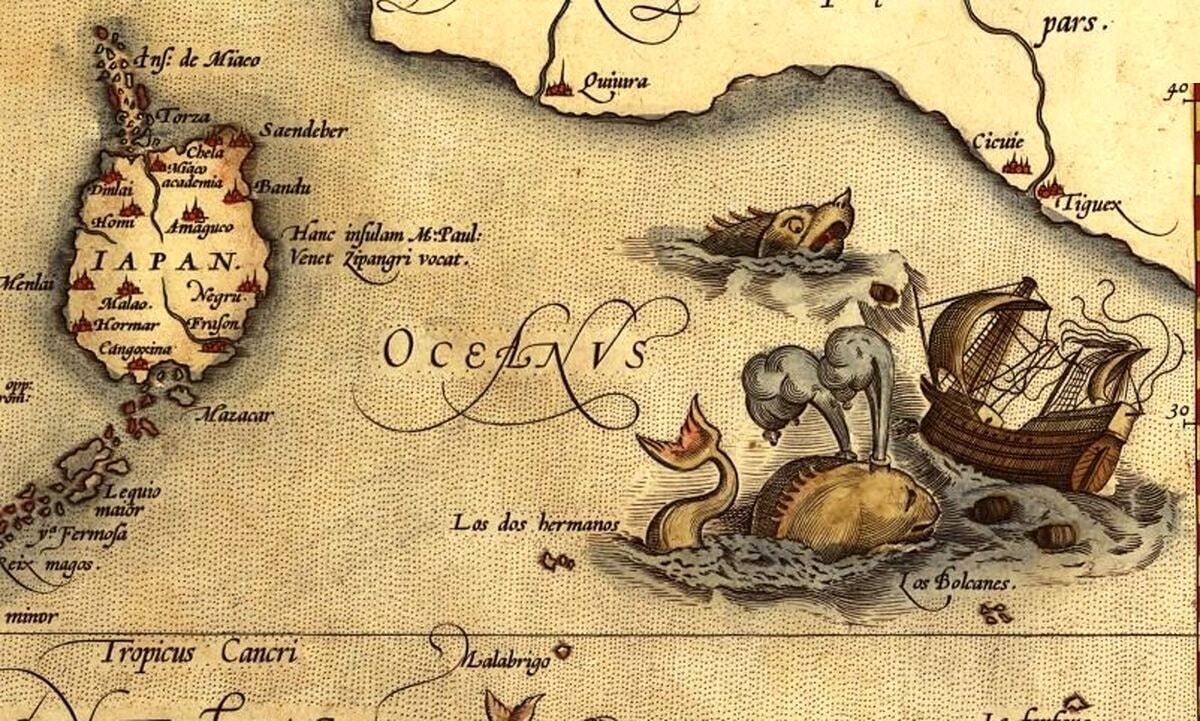 (تصاویر) نقشه‌های باستانی / از نقشه ربع مسکون تا محل زندگی هیولاها!