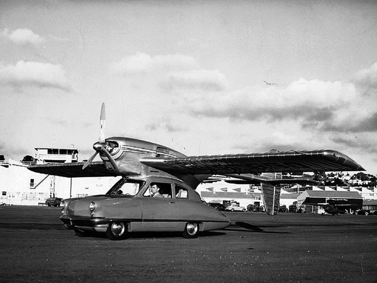 (تصاویر) کانویر مدل ۱۱۸؛ از نخستین خودرو‌های پرنده جهان