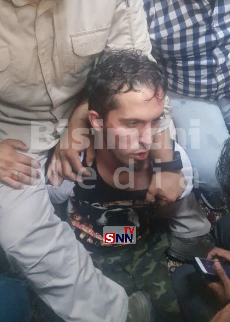 اولین تصویر از تروریست دستگیر شده در حرم شاهچراغ