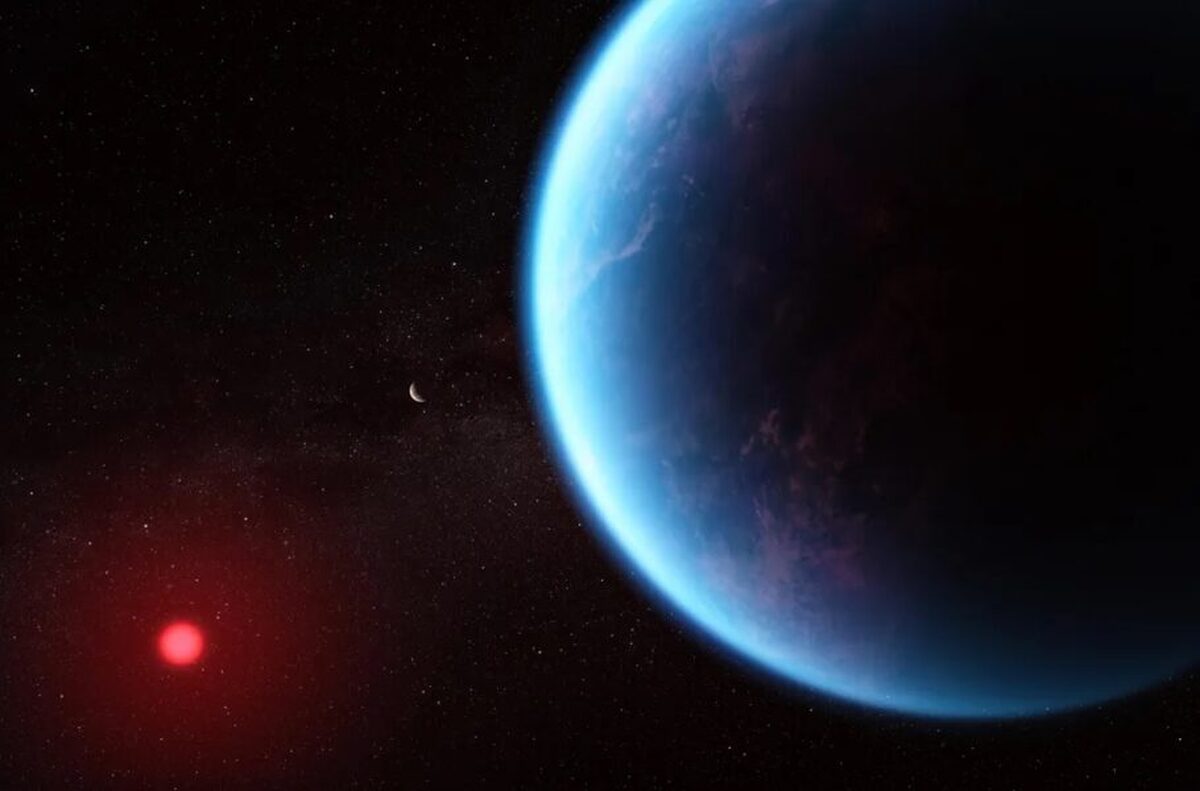 (تصویر) کشف یک سیاره فراخورشیدی جدید در فاصله بسیار نزدیک که احتمالاً اقیانوس آبی دارد