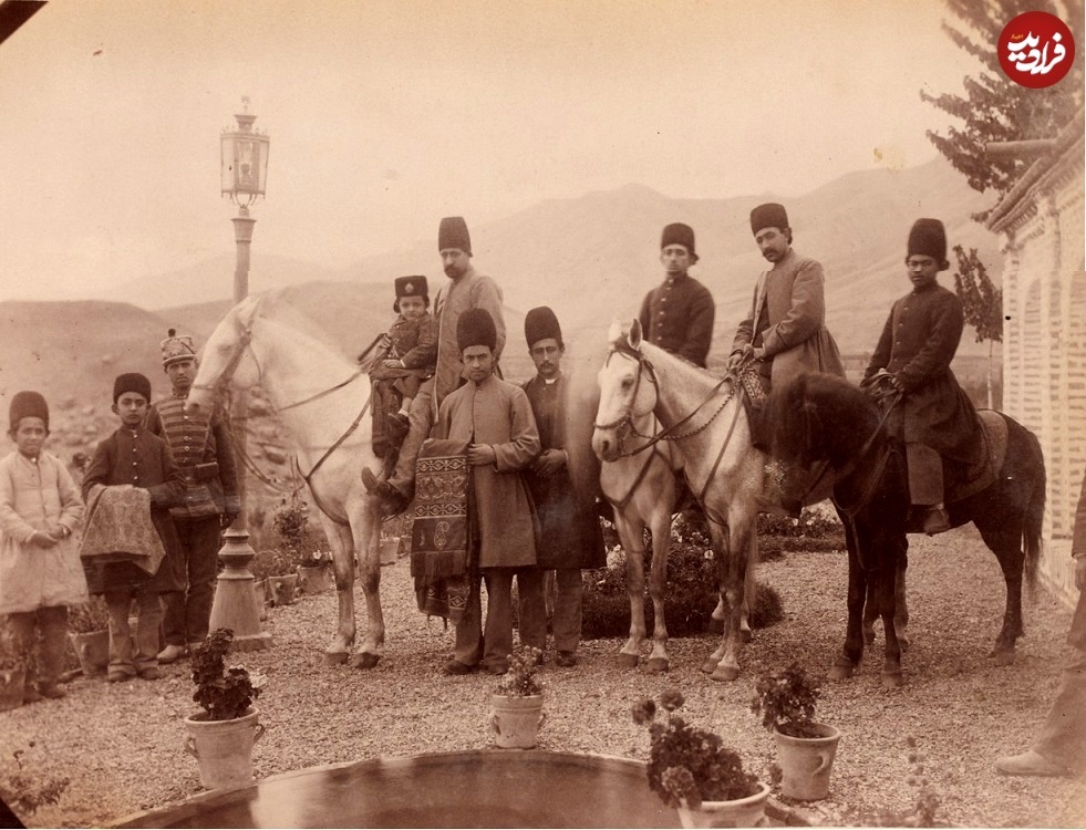 عکس‌های دیدنی از شاهزاده‌های قاجار در کودکی