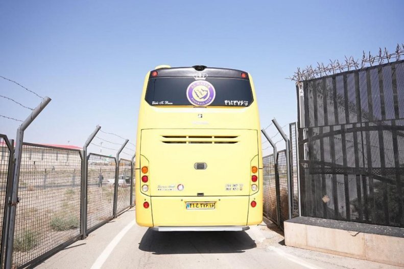 (عکس) اتوبوس زرد رنگ النصر در خیابان‌های تهران