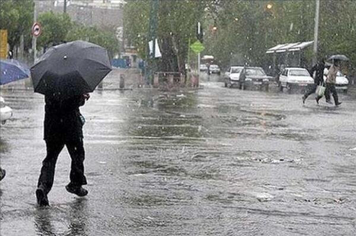 بارش تاریخی و بی‌سابقه باران در آستارا