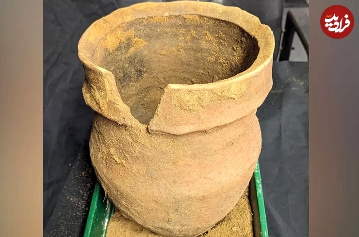 (تصاویر) کوزۀ سالم ۴ هزار ساله در یک روستای ناشناخته کشف شد
