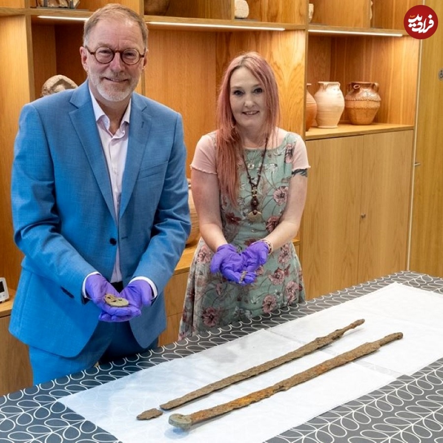 کشف شمشیر ۲ هزار ساله رومی در انگلیس