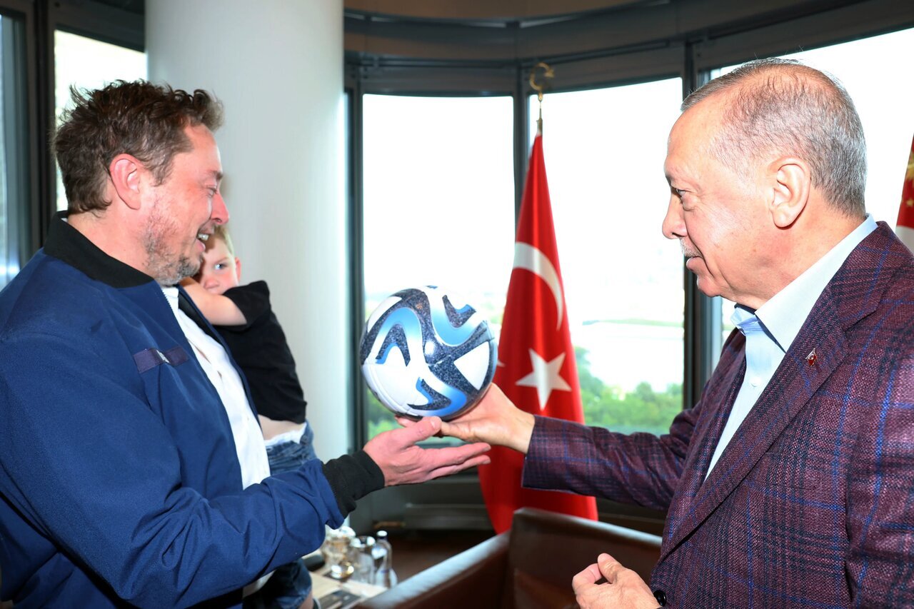 عجیب‌ترین لحظه دیدار ایلان ماسک با اردوغان