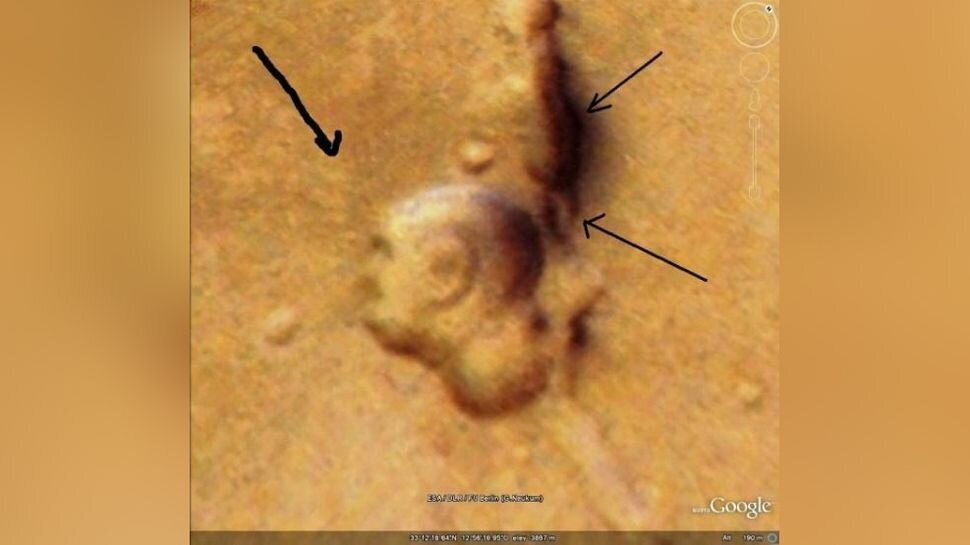 (تصاویر) پدیدار شدن چهره‌های آشنا در مریخ