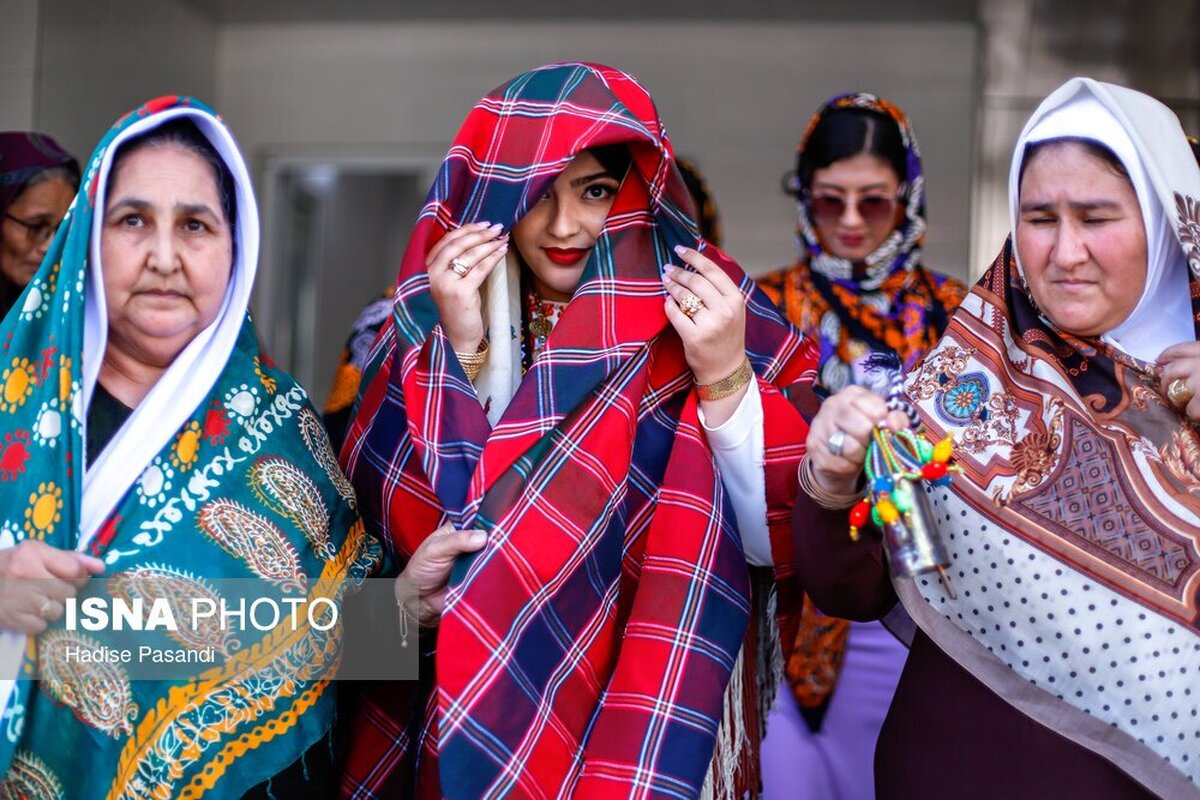 - (تصاویر) «کُجاوه» در جشن عروسی ترکمن‌ها