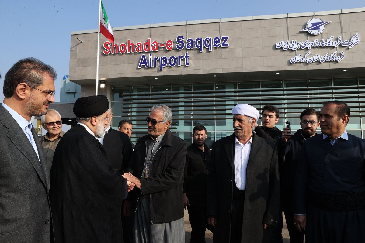 افتتاح فرودگاه شهدای سقز پس از 27 سال