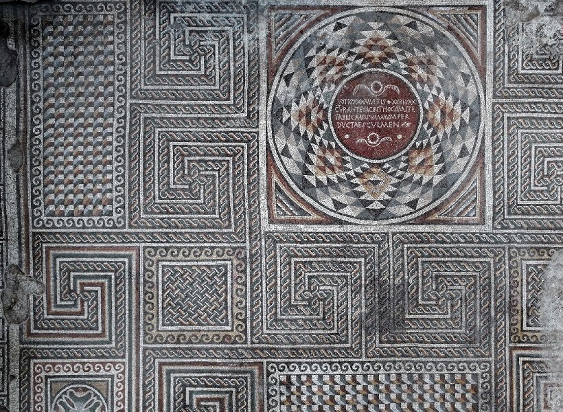 (تصاویر) کشف یک «موزائیک باستانی» وسیع با طراحی شگفت‌انگیز در ترکیه