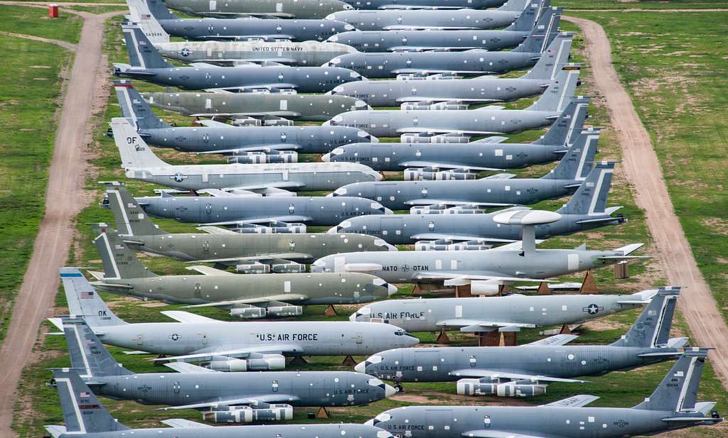 تصاویری از بزرگ‌ترین گورستان هواپیما در جهان