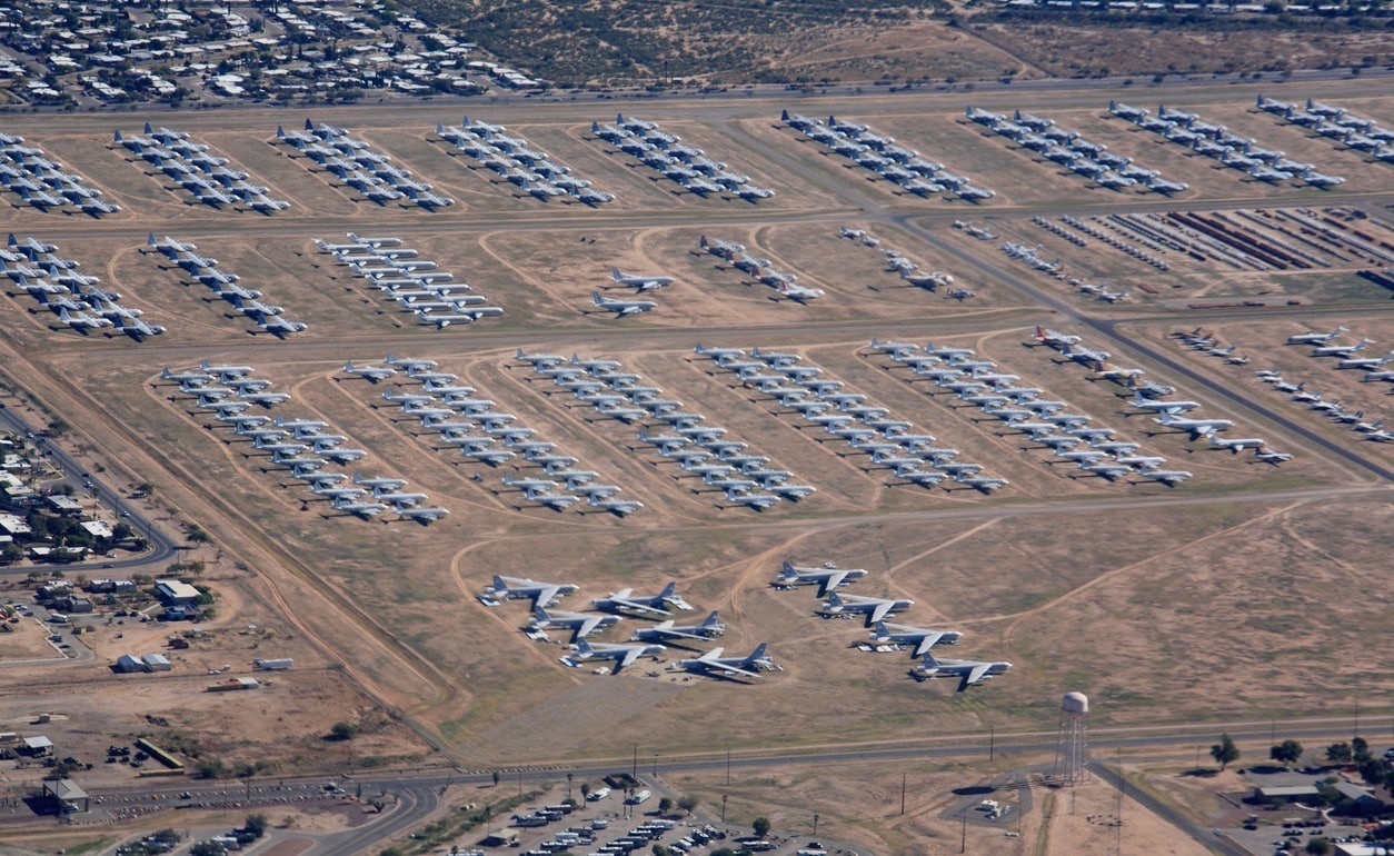 (تصاویر) بزرگ‌ترین گورستان هواپیما در جهان