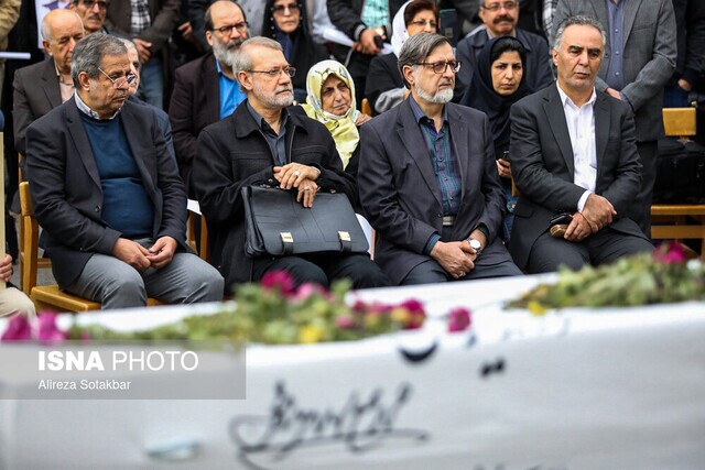 وداع با محمدعلی اسلامی ندوشن در تهران