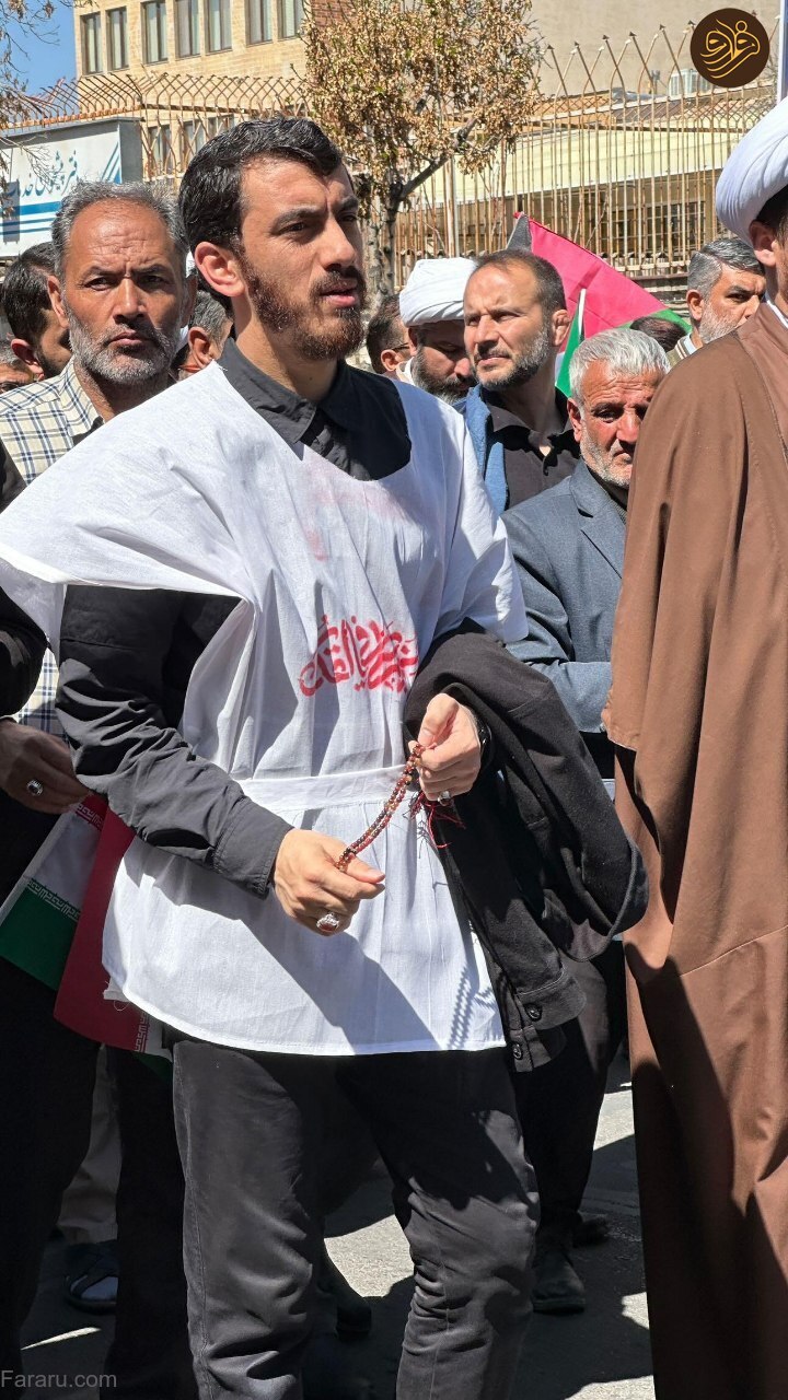 مداح مشهور ایرانی کفن پوشید!