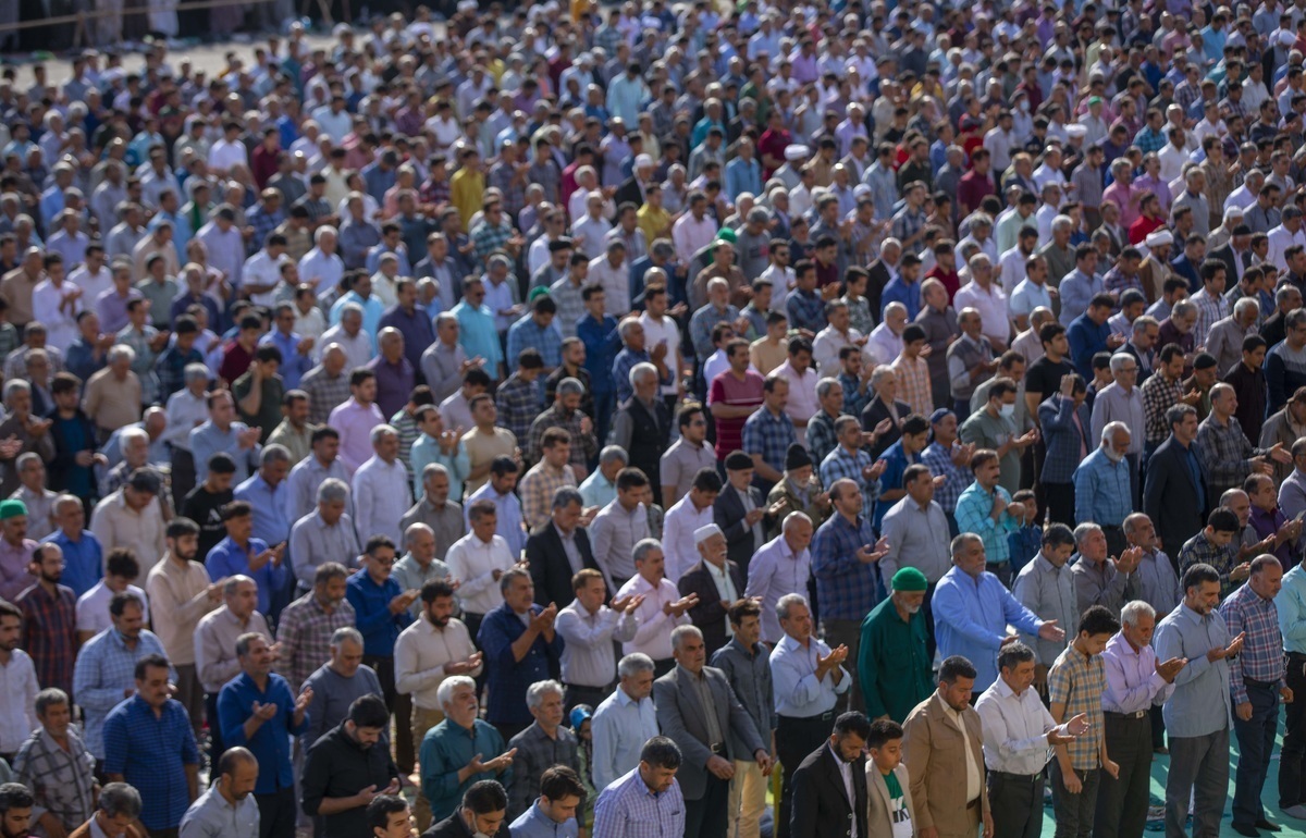 (تصاویر) نماز عید فطر در خوزستان