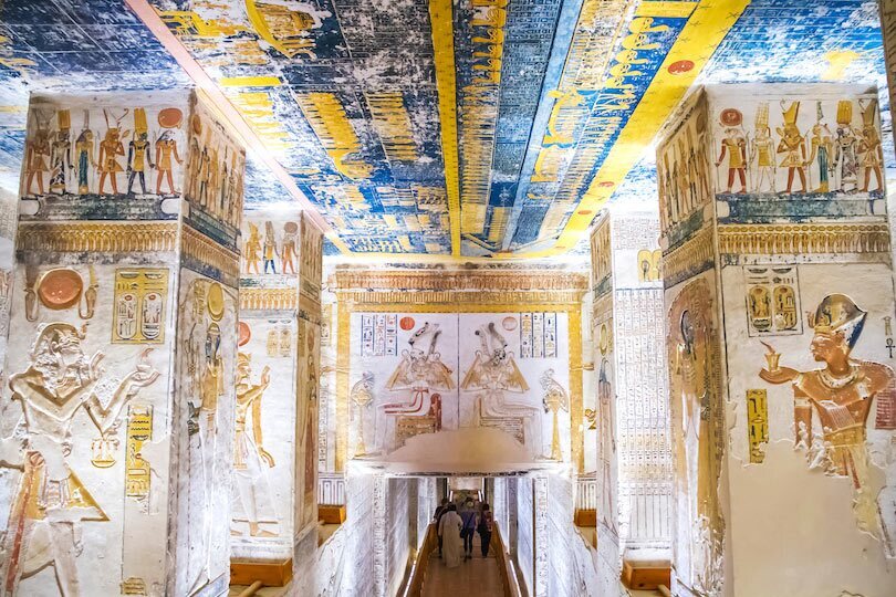 (تصاویر) ۱۰ مورد از بزرگترین بنا‌های تاریخی مصر باستان///
