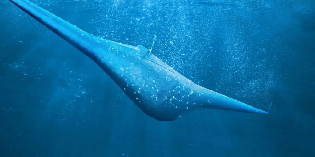 (ویدیو) اولین نسخه از زیردریایی بدون خدمه Manta Ray برای دارپا معرفی شد